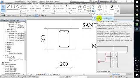 Revit Structure   Bài 9 Triển khai thép dầm tự động Cách 3