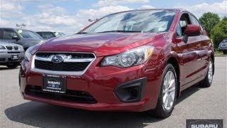 2012 Subaru Impreza PZEV Symmetrical AWD Sedan