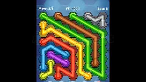 Pipe Lines: Hexa Size 9 Mania Level 1-10 Solution