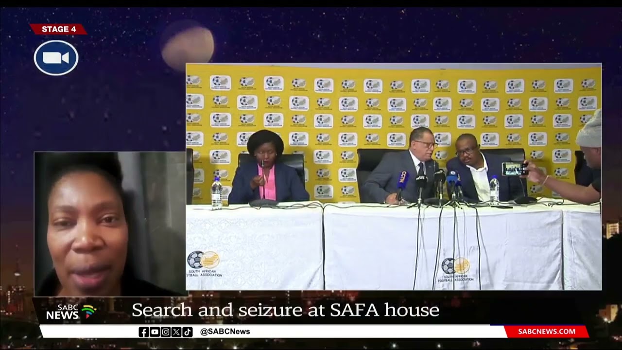 ⁣Hawks raid SAFA offices in Johannesburg