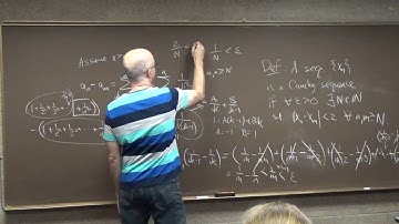 Intro Real Analysis, Lec 8: Subsequences, Bolzano-Weierstrass, Cauchy Criterion, Limsup & Liminf