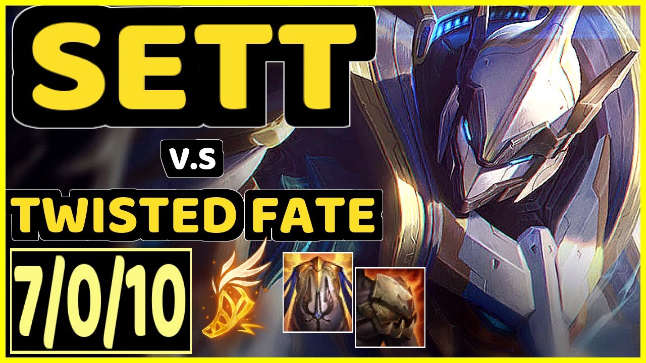 CAEDREL (SETT) vs TWISTED FATE - 7/0/10 KDA MID GAMEPLAY - EUW Ranked MASTER