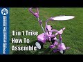 Little Tikes 4 in 1 trike assembly. How to assemble 4 in 1 trike!