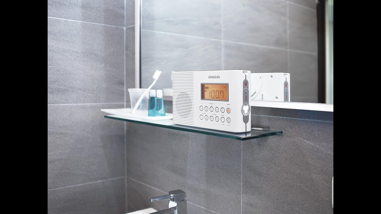 Sangean H202 Waterproof Shower Radio Review: Best AM/FM Weather Alert