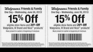 Walgreens Photo Coupon Codes 2015