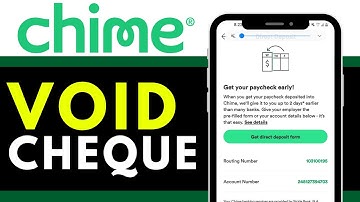 How To Get Void Check From Chime 2025 (FAST!!!)