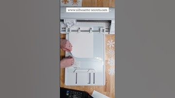 Silhouette Cameo 5 + Electrostatic Bed cutting 110 lb cardstock #silhouettecameo5 #cameo5