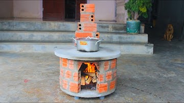 Làm Bếp Củi Thông Minh Không Khói Tiết Kiếm Nhiên Liệu đơn Giản