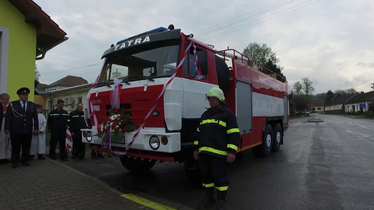 Slavnostní svěcení hasičského vozidla 5.5.2017