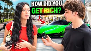 Asking Supercar Owners How They Got RICH! (Miami)