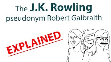 J.K. Rowling pseudonym Robert Galbraith saga explained