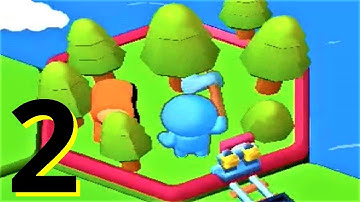 🌳 Factory Connect: Idle World 🪓 GAMEPLAY Part 2 MASSIVE Expansion (Android, iOS)