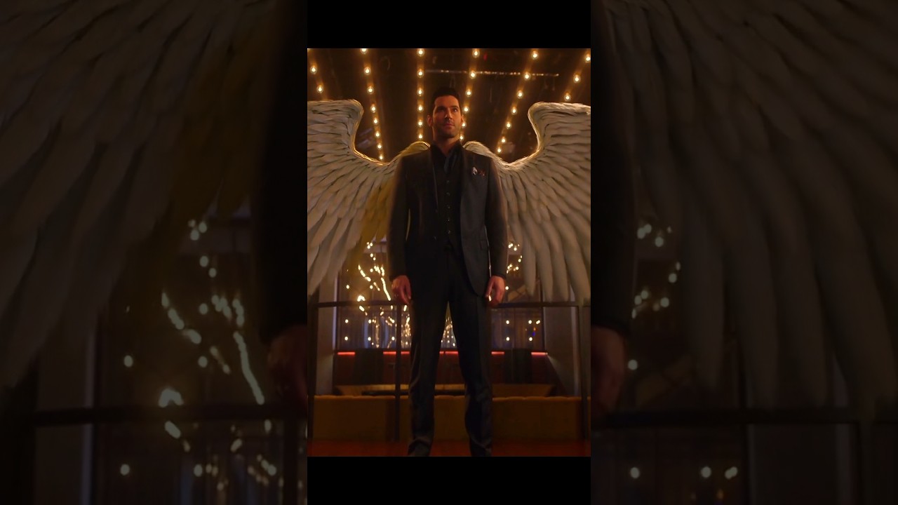 Lucifer shows his wings to Charlotte || Lucifer || 