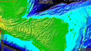 Tocoa, Honduras, Sea Level Rise -135 - 65 M