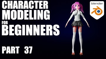 Blender Tutorial — Character Modeling Part 37 [Hair 4]