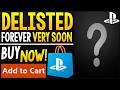 PSN Game DELISTING FOREVER SOON, New FREE PS5 Game Update + More PlayStation News