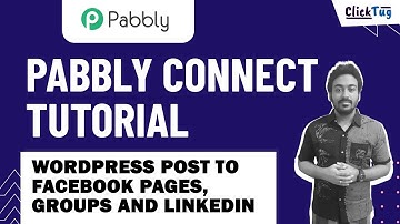 Pabbly Connect Tutorial - WordPress Post to Facebook Pages, Groups and LinkedIn - Social Media
