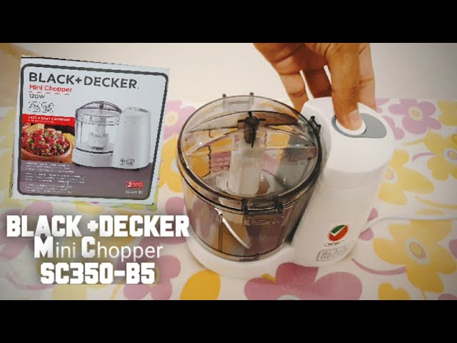  Black & Decker SC350 120-watt Food Chopper Processor