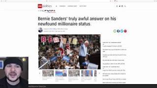 Bernie Sanders Is a MILLIONAIRE, Far Left Victim-hood Narrative Falling Apart