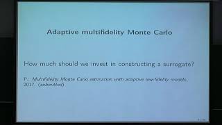 UNQW03 | Dr. Benjamin Peherstorfer | Multifidelity Monte Carlo estimation with adaptive low-fidelity