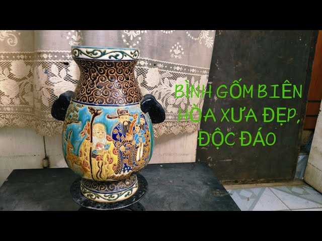 BÌNH GỐM BIÊN HÒA XƯA , 1968, TỐI NGÀY 14/10/2024(0977839132