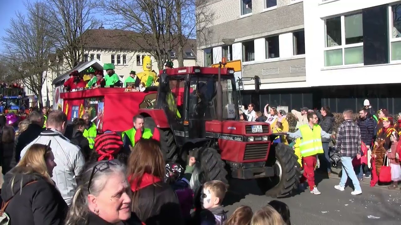 Der Tulpensonntagszug in Viersen 02.03.2025 (1/3)