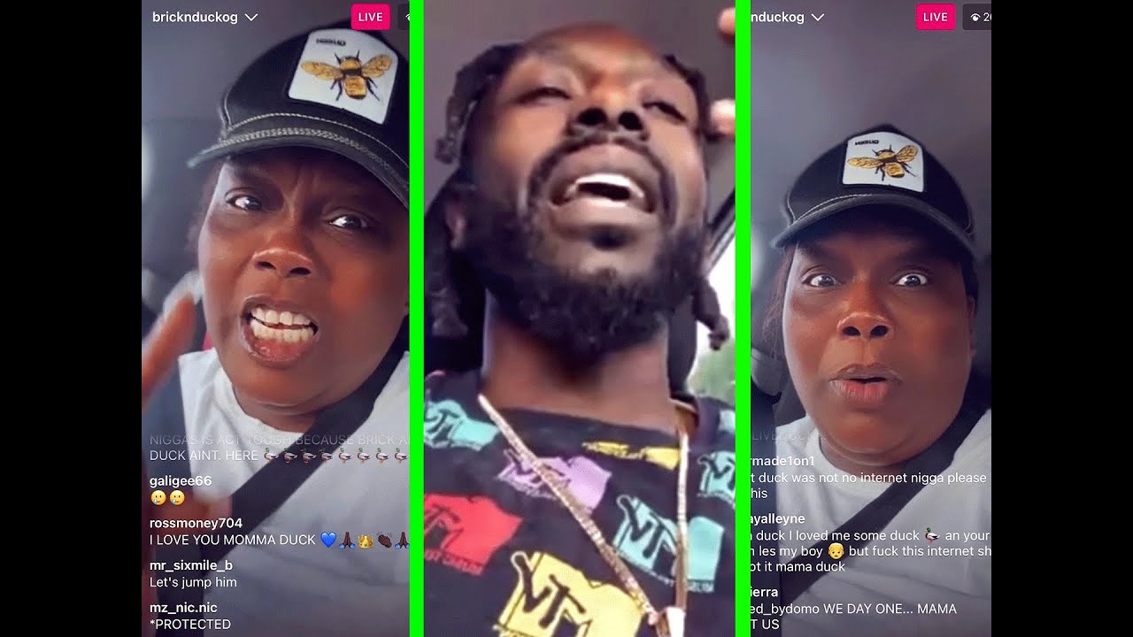 Momma Duck Expose Her Baby Father On IG Live | "Im Putting It On