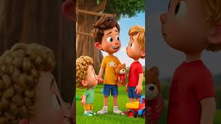 Be Gentle with Younger Kids 🧸 | Good Manners for Kids | Leo Teaches Kindness #shorts