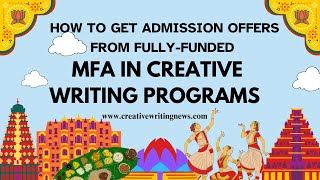 Tips For Applying to MFA In Creative Writing Programs.A Panel Discussion by Creative Writing News.