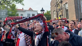 Honderden Schiedammers vieren kampioenschap Feyenoord: &quot;Alleen maar vreugde en geluk&quot;