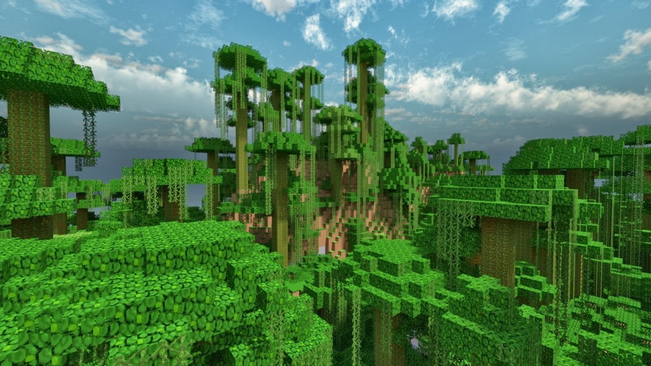 Minecraft jungles