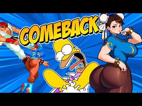 QUE INTENSIDAD DE PELEA CON UN INCREÍBLE COMEBACK DE CHUN LI!!