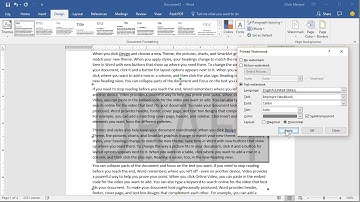 Watermarks in MS Word by Chris Menard