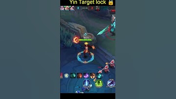 Yin Target lock 🔒 best build gameplay #yin #mlbb #shorts_video_