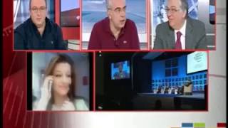 Η κα Αυγερινοπούλου ζωντανά στο MEGA από το DAVOS WEF 27012012