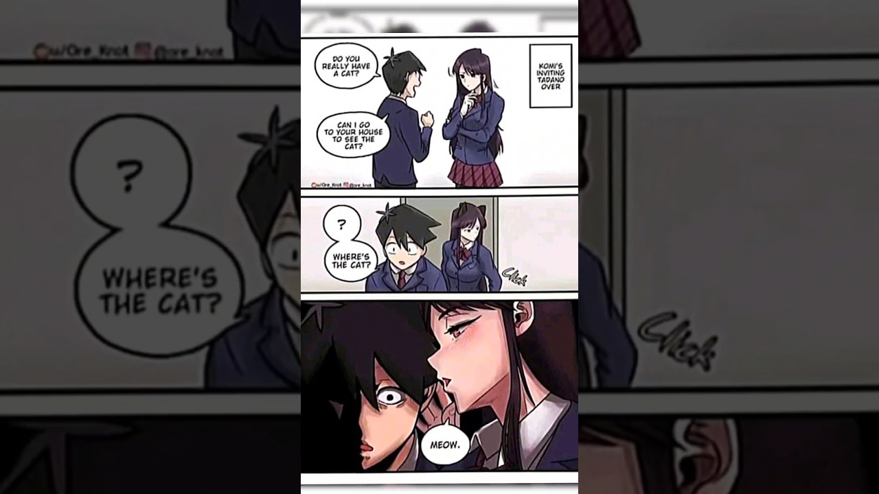 Komi X Tadano love manga♥️ 