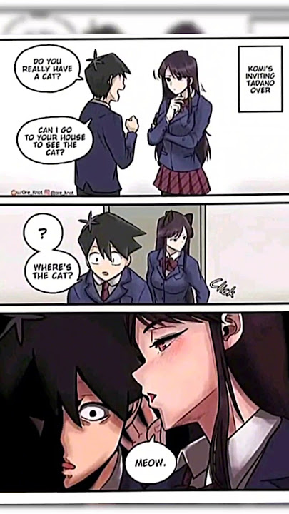 Komi X Tadano love manga♥️ #komicantcommunicate #komi #tadano #love #cute #manga #shorts