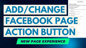 How to Add/Edit Facebook Page Action Button