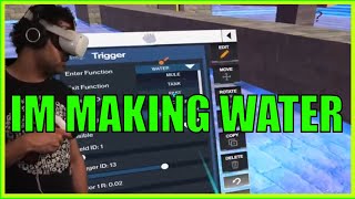 Advanced Editor Tutorial Make Water With Fields Population One VR