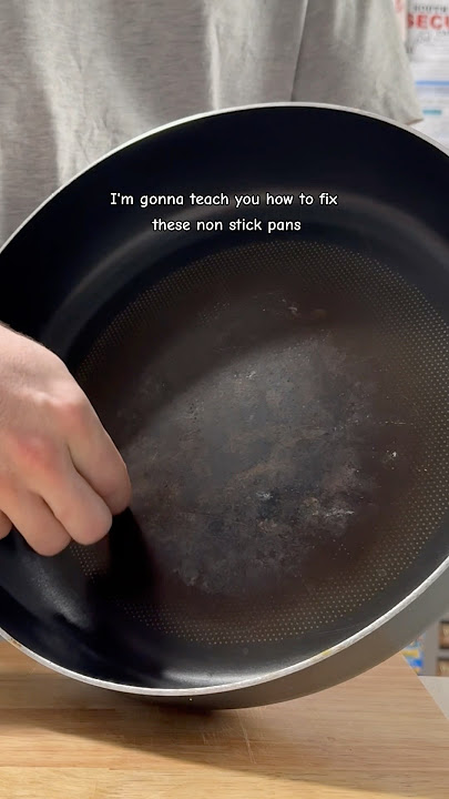 Cara memperbaiki wajan anti lengket #mindfulcooking