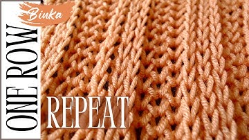 [Bulgarian] New original one-row repeat knitting pattern from the Crazy Brioche series.