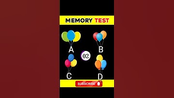 MEMORY TEST 🧠 : Guess The Correct One ! |   Guess Puzzle | #shorts #quiz #puzzle #challenge