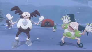 Pokémon Sword and Shield Shiny Mime Jr.   Evolution & Variants Showcase