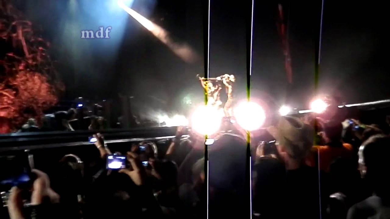 Madonna - Live in Abu Dhabi - jun 3rd 2012 - Papa Don't Preach / Hung ...