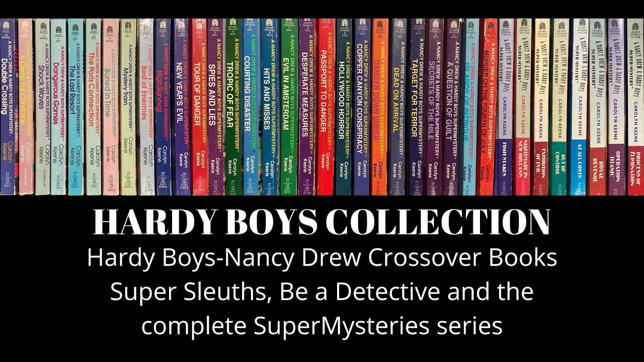 Hardy boys collection nancy drew crossovers and supermysteries