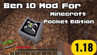 How to download ben 10 mod in Minecraft Pocket Edition || ben 10 mod for mcpe || screenshot 3