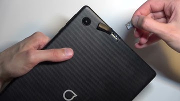 How to Insert Micro SD in ALCATEL 1 10 Smart 2020 – Find Micro SD Slot