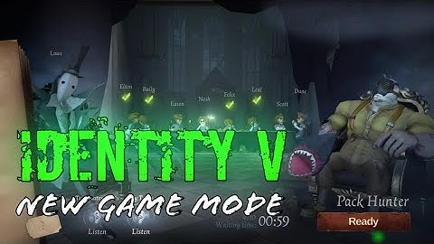 Identity V New Mode ,Two Hunters Mode, 第五人格