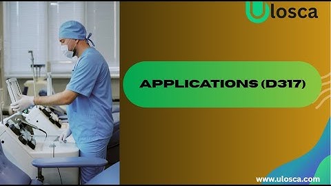 Applications (D317) practice questions