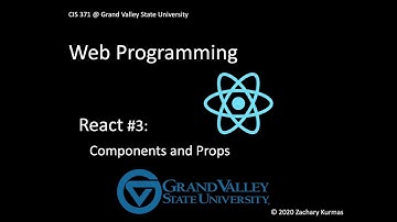 React 3: Components and Props
